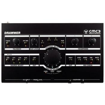 Drawmer 26 0008 CMC3 Monitor Controller | Masaüstü Kompakt Tasarım Şeffaf Ses Yolu